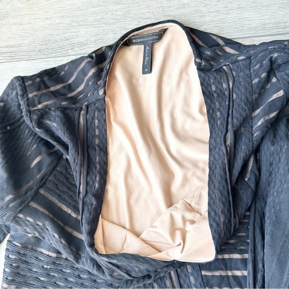 BCBGMAXAZRIA Kinley Fit and Flare Stretchy Lace Dress - Picture 11 of 16